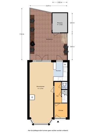 Floorplan - Hasebroekstraat 58, 3532 GM Utrecht